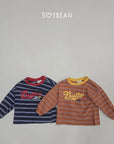 Little Foxx – Button Striped Tee