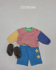 Little Foxx – Striped Crayon Sweatshirt
