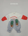 Little Foxx – Striped Balloon Jogger Pants