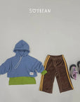 Little Foxx – Waffle String Hooded Tee
