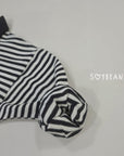 Little Foxx – Striped Collar Sweatshirt