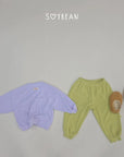 Little Foxx – Soft Color Block Top and Bottom Set