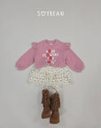 Little Foxx – Flower Frill Sweatshirt
