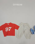 Little Foxx – Striped Balloon Jogger Pants