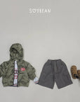 Little Foxx – Camo Hooded Windbreaker