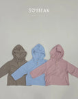 Little Foxx – Striped Button Hoodie