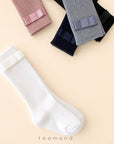 Little Foxx – Ribbon Ribbed Knee Socks