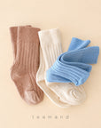 Little Foxx – Ribbed Cream Cheese Sock Set Mom Couple