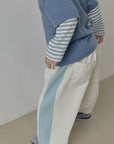 Little Foxx – Contrast Corduroy Pants