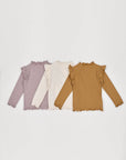 Little Foxx – Rib Frill Tee