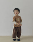 Little Foxx – Contrast Corduroy Pants