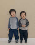 Little Foxx – Pin Tuck Denim Pants