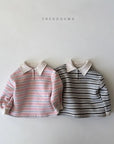 Little Foxx – Cotton Candy Fleeced Collar Tee