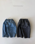 Little Foxx – Barrel Fleeced Denim Pants