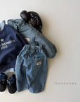 Little Foxx – Barrel Fleeced Denim Pants