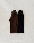 Little Foxx – Fleeced Denim Barrel Pants