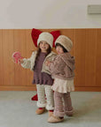 Little Foxx – Choux Cream Hooded Jacket