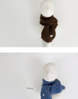 Little Foxx – Heart Embroidery Muffler