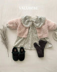 Little Foxx – Color Flower Corduroy Dress