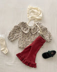 Little Foxx – Garnet Flower Blouse