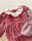 Little Foxx – Embroidery Velour Suit