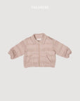 Little Foxx – Lace Collar Zip-up Jacket