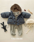 Little Foxx – Blanc Shirring Hooded Jacket