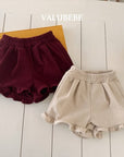 Little Foxx – Corduroy Frill Half Pants