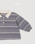 Little Foxx – Milky Stripe Collar Tee