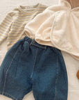 Little Foxx – Bongbong Fleeced Denim Pants