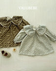 Little Foxx – Color Flower Corduroy Dress