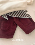 Little Foxx – Bread Corduroy Pants