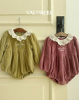 Little Foxx – Embroidery Velour Suit