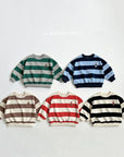 Little Foxx – Big Stripe Bear Sweatshirt