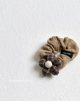 Little Foxx – Check Flower Scrunchie