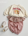 Little Foxx – Check Frill Jogger Pants
