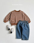 Little Foxx – Multi Colorblock Stripe Sweatshirt
