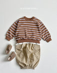 Little Foxx – Multi Colorblock Stripe Sweatshirt