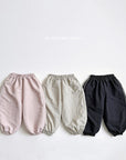 Little Foxx – Label Crinkle Jogger Pants