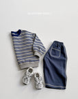 Little Foxx – Multi Colorblock Stripe Sweatshirt
