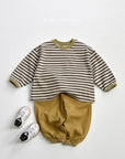 Little Foxx – Colorblock Multi Stripe Tee