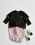 Little Foxx – Label Crinkle Jogger Pants