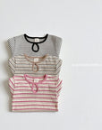 Little Foxx – Stripe Hole Tee