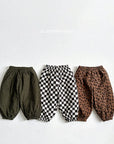 Little Foxx – Corduroy Patterned Jogger Pants