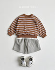Little Foxx – Multi Colorblock Stripe Sweatshirt
