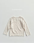 Little Foxx – Lace Label Eyelet Tee