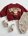 Little Foxx – Corduroy Patterned Jogger Pants