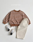 Little Foxx – Multi Colorblock Stripe Sweatshirt