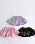 Little Foxx – Popcorn Glossy Flare Skirt