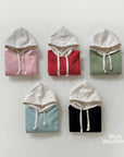 Little Foxx – Simple Color Block Fleece Hoodie